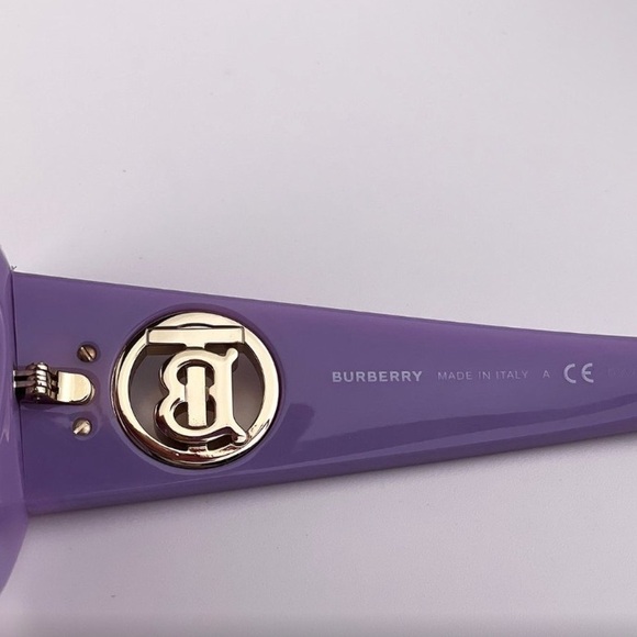 BRAND NEW BURBERRY Daisy BE4344 394111 Lilac Women Sunglasses - Picture 11 of 11